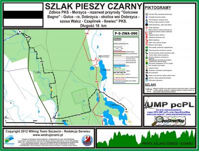 P-S-ZWA-090, czarny, ZDBICE PKS - IŁOWIEC PKS, 16,0 km