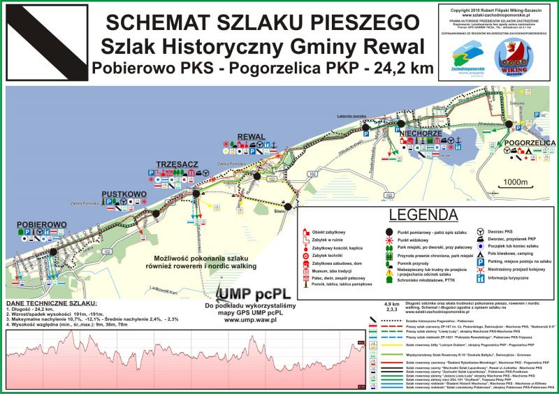 Szlak pieszy edukacyjny czarny Pobierowo - Pogorzelica